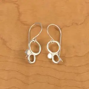 Tiny Pebble Earrings