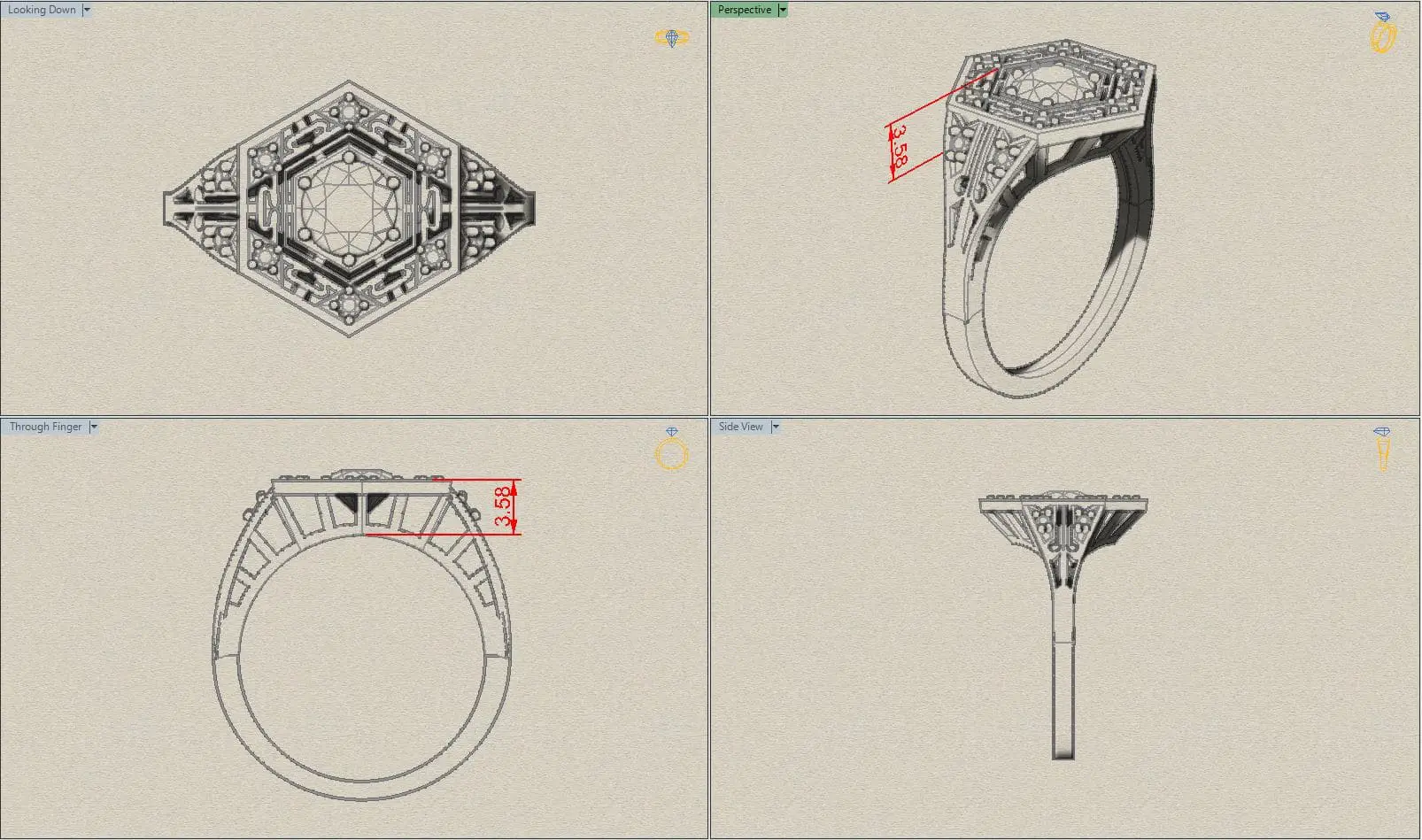 CAD renders Custom Design Process